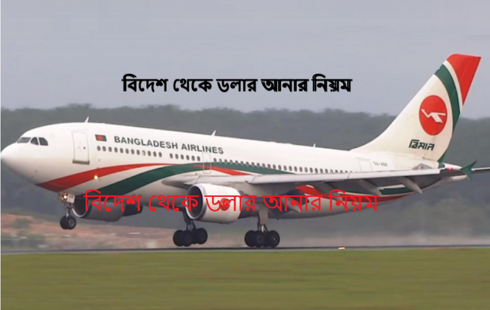 বিদেশ থেকে ডলার আনার নিয়ম