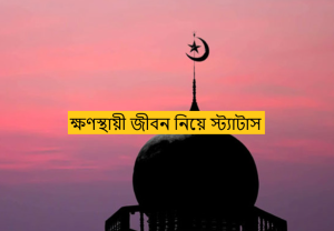 ক্ষণস্থায়ী জীবন নিয়ে স্ট্যাটাস